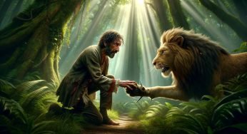 El león y el pobre esclavo